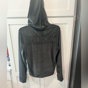 Victoria’s Secret Pink Y2k Velour Zip Hoodie - image 1